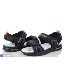 Сандалі дитячі на літо (8 пар р.32-37) чорний  "Normashoes"