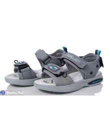 Сандалі дитячі на літо (8 пар р.32-37) сірий  "Normashoes"