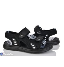 Сандалі чоловічі на літо (8 пар р.40-45) чорний  "Normashoes"
