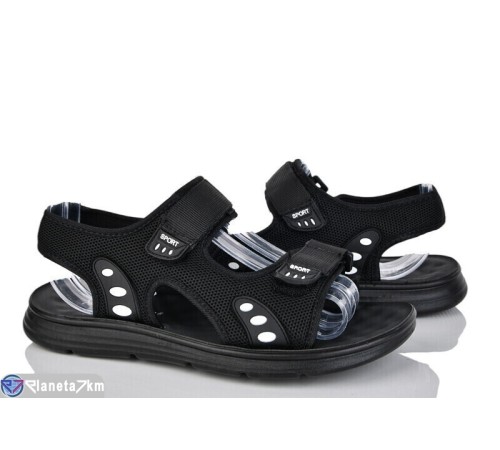 Сандалі чоловічі на літо (8 пар р.40-45) чорний  "Normashoes"