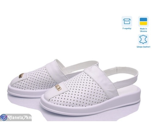 Босоніжки жіночі на літо (6 пар р.36-40) білий  "Linda"