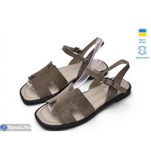 Босоніжки жіночі на літо (6 пар р.36-40) коричневий  "TIMUS-OPT"