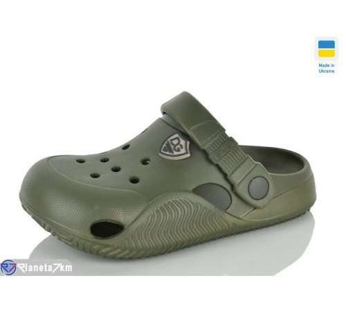 Кроки дитячі на літо (8 пар р.31-36) хакі  "LUCKY"
