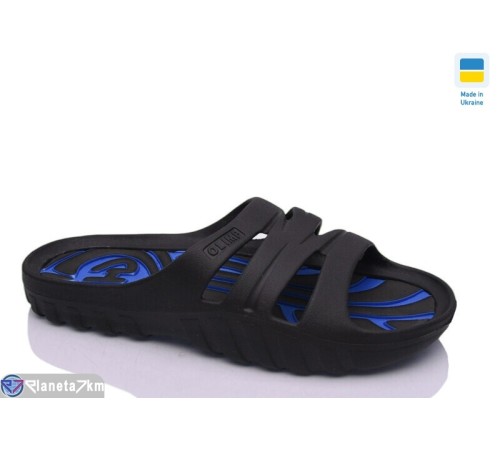 Шлепки дитячі на літо (8 пар р.36-41) чорний  "INPIRE"