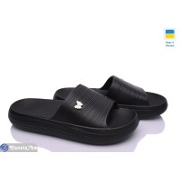 Шлепки жіночі на літо (6 пар р.36-41) чорний  "INPIRE"