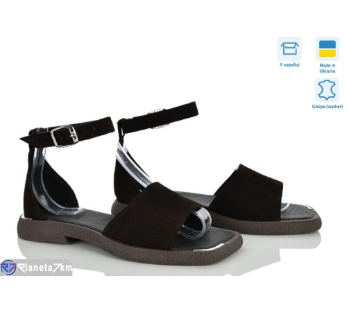 Босоніжки жіночі на літо (6 пар р.36-40) коричневий  "Linda"