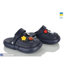 Кроки дитячі на літо (8 пар р.24-35) синій  "LEO"