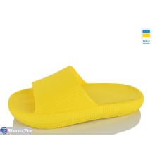Шлепки дитячі на літо (6 пар р.30-35) жовтий  "LINKA"