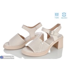 Босоніжки жіночі на літо (8 пар р.36-40) бежевий  "Mirella"