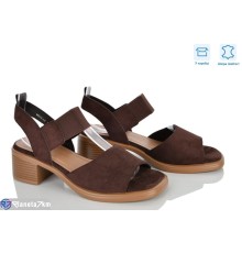 Босоніжки жіночі на літо (8 пар р.36-40) коричневий  "Mirella"