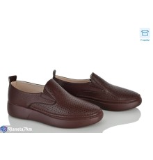 Туфлі жіночі на літо (8 пар р.36-41) коричневий  "Mirella"