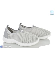 Кросівки жіночі на літо (8 пар р.36-41) сірий  "Mirella"