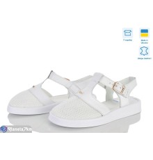 Босоніжки жіночі на літо (6 пар р.36-40) білий  "Linda"
