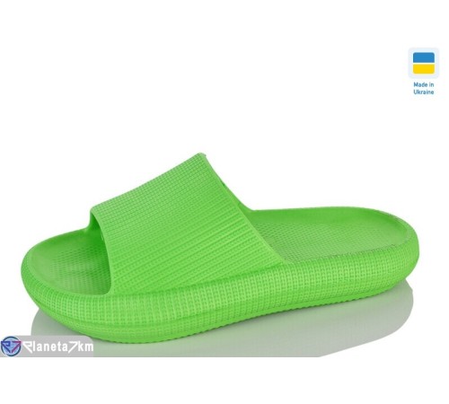 Шлепки дитячі на літо (6 пар р.30-35) зелений  "INPIRE"