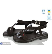Босоніжки жіночі на літо (8 пар р.36-40) коричневий  "STELUSA"