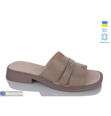 Шлепки жіночі на літо (6 пар р.37-42) бежевий  "LIKA"