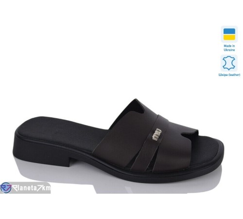 Шлепки жіночі на літо (6 пар р.37-42) коричневий  "LIKA"