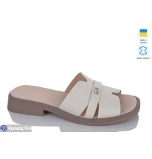 Шлепки жіночі на літо (6 пар р.37-42) бежевий  "LIKA"