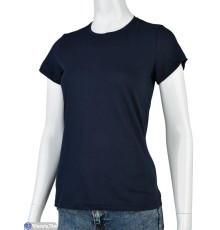Футболка жіноча на літо (4 шт. р.сетка S-XL) синій  "VERONIKA"