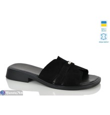 Шлепки жіночі на літо (6 пар р.37-42) чорний  "LIKA"