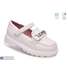 Дитячі туфлі на весну/осінь (8 пар р.26-33) білий  "TOMMY"