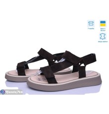 Босоніжки жіночі на літо (8 пар р.36-40) коричневий  "STELUSA"