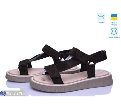 Босоніжки жіночі на літо (8 пар р.36-40) коричневий  "STELUSA"