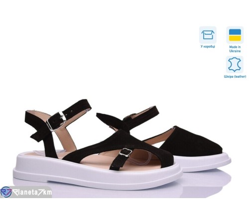 Босоніжки жіночі на літо (6 пар р.36-40) коричневий  "Linda"
