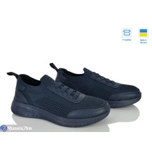 Кросівки чоловічі на літо (6 пар р.41-45) синій  "OLLA"