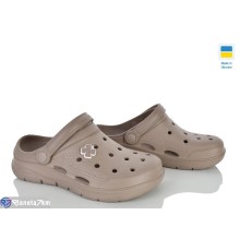 Кроки жіночі на літо (8 пар р.37-41) коричневий  "LEO"