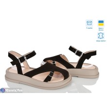 Босоніжки жіночі на літо (6 пар р.36-40) коричневий  "Linda"