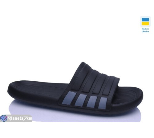 Шлепки чоловічі на літо (8 пар р.41-45) чорний  "REGA"