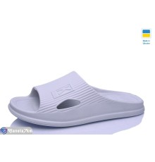 Шлепки жіночі на літо (8 пар р.36-41) сірий  "REGA"