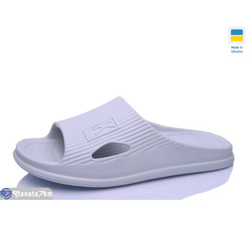 Шлепки жіночі на літо (8 пар р.36-41) сірий  "REGA"