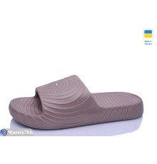 Шлепки жіночі на літо (8 пар р.36-41) коричневий  "REGA"