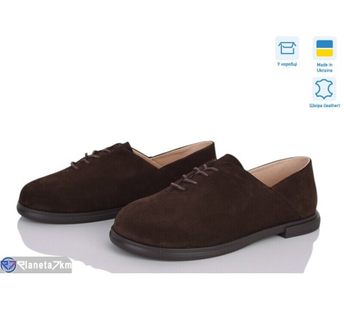 Туфлі жіночі на весну/осінь (6 пар р.36-40) коричневий  "FANio"