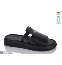 Шлепки жіночі на літо (6 пар р.36-40) чорний  "LIKA"