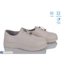 Туфлі жіночі на весну/осінь (8 пар р.37-42) бежевий  "Mirella"