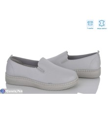 Туфлі жіночі на весну/осінь (8 пар р.36-41) сірий  "Mirella"