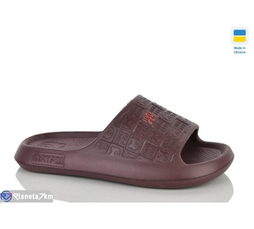Шлепки жіночі на літо (8 пар р.36-40) коричневий  "LEO"