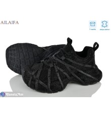 Кросівки жіночі на весну/осінь (8 пар р.36-41) чорний  "Latifa"
