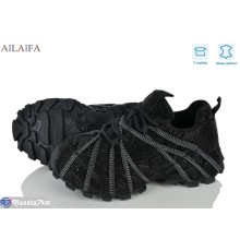 Кросівки жіночі на весну/осінь (8 пар р.36-41) чорний  "Latifa"
