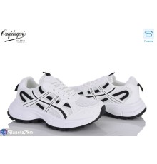 Кросівки жіночі на весну/осінь (8 пар р.37-41) білий  "Dageni"