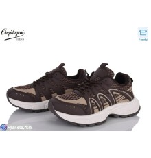Кросівки жіночі на весну/осінь (8 пар р.37-41) коричневий  "Dageni"