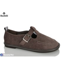 Дитячі туфлі на весну/осінь (8 пар р.32-37) коричневий  "Башили"