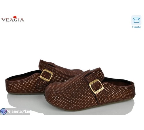 Жіночі сабо на літо (8 пар р.36-40) коричневий  "Veagia-ADA"