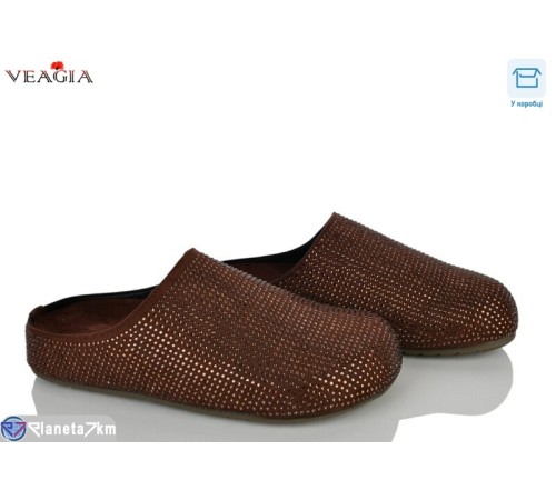 Жіночі сабо на літо (8 пар р.36-40) коричневий  "Veagia-ADA"