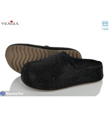 Жіночі сабо на літо (8 пар р.36-40) чорний  "Veagia-ADA"
