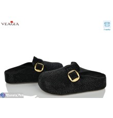 Жіночі сабо на літо (8 пар р.36-40) чорний  "Veagia-ADA"