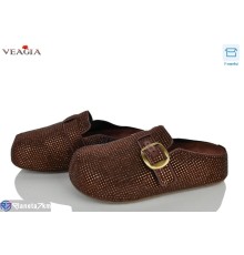 Жіночі сабо на літо (8 пар р.36-40) коричневий  "Veagia-ADA"